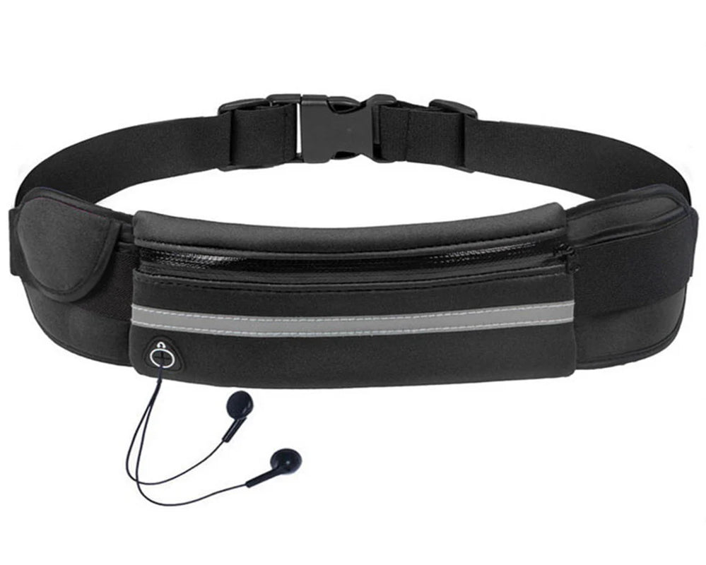 JupiterGear Running Belt & Travel Fanny Pack with Water-Resistant Pockets