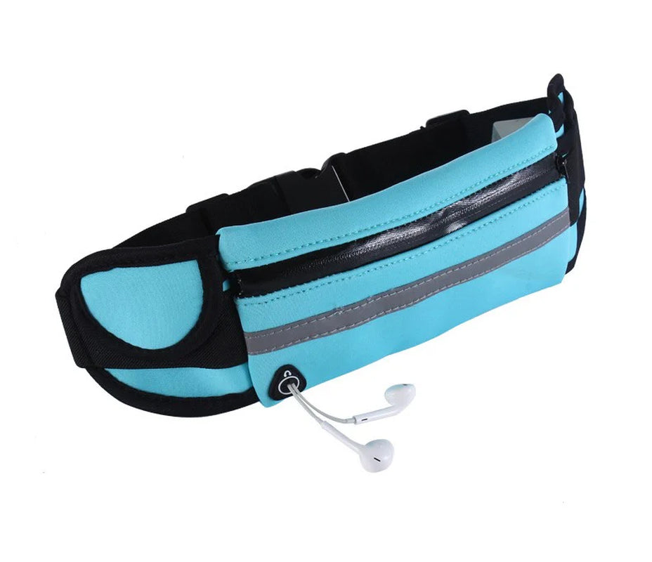 JupiterGear Running Belt & Travel Fanny Pack with Water-Resistant Pockets