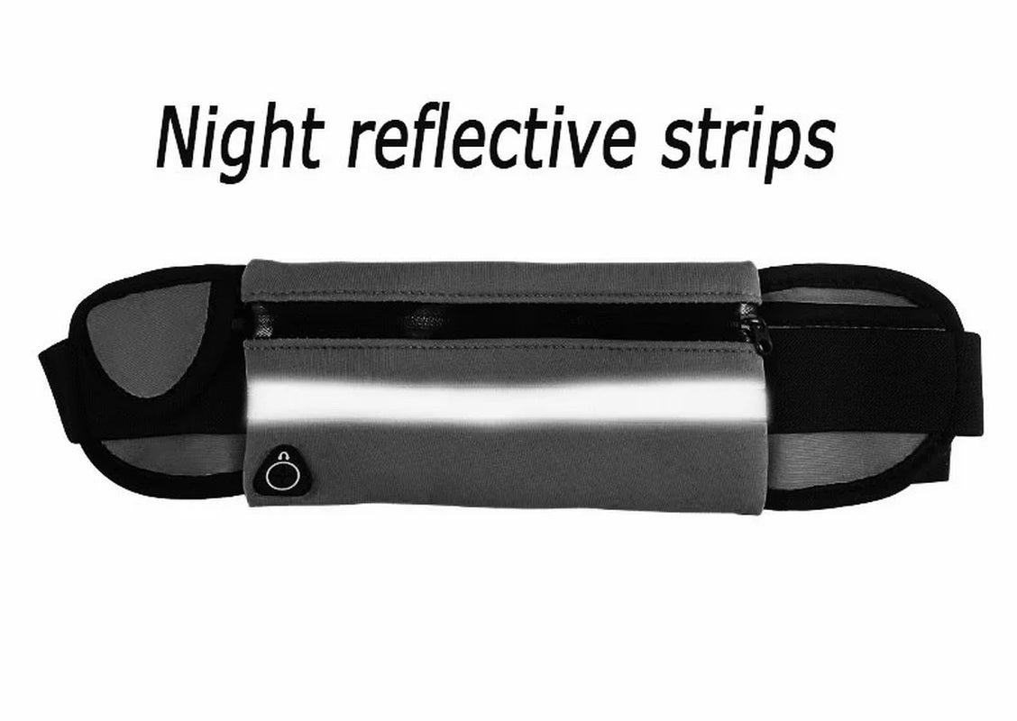 JupiterGear Running Belt & Travel Fanny Pack with Water-Resistant Pockets