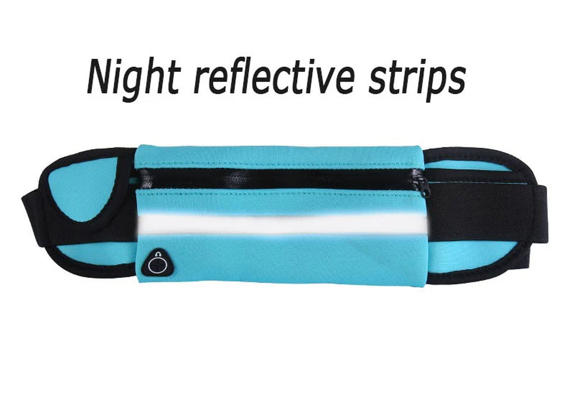 JupiterGear Running Belt & Travel Fanny Pack with Water-Resistant Pockets