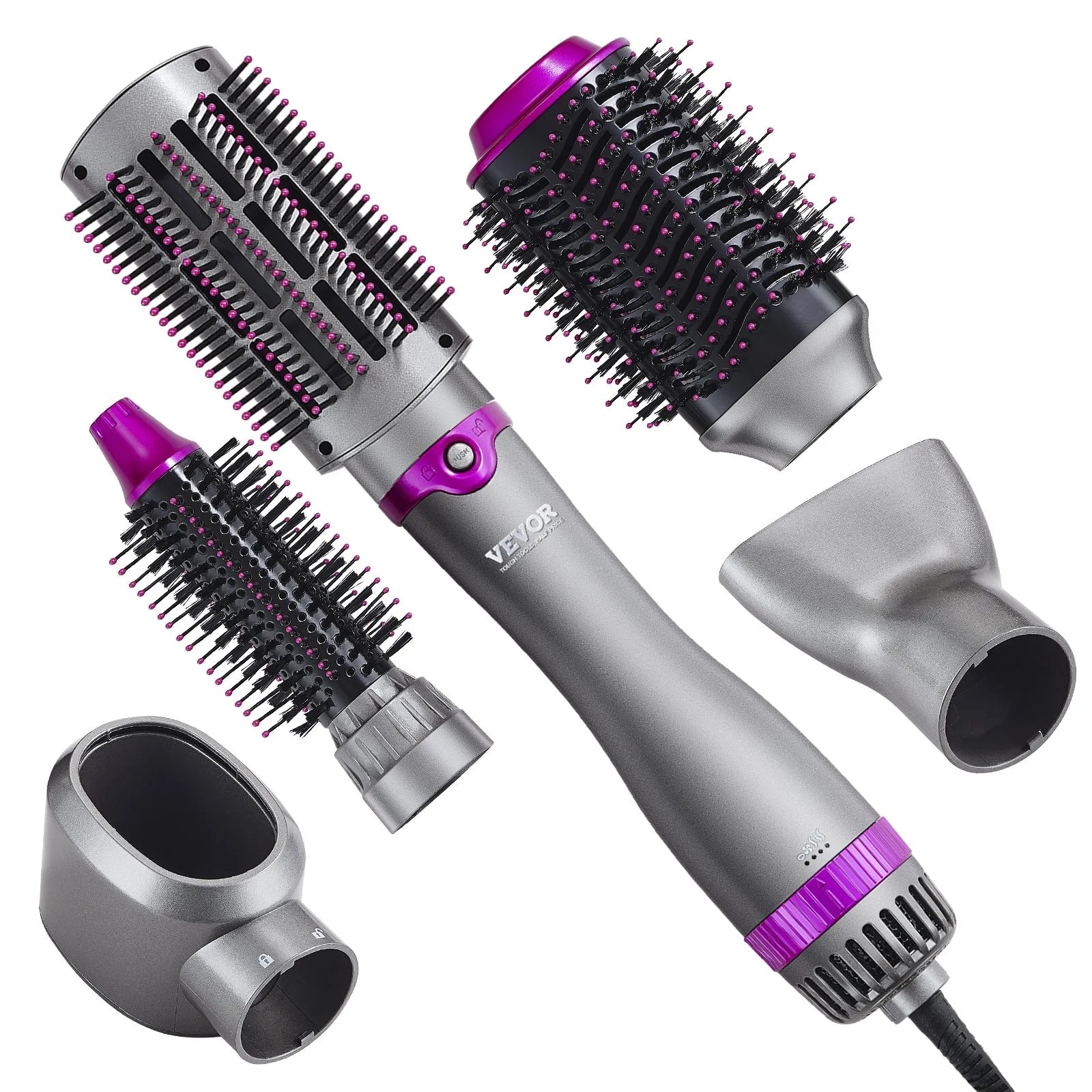 Vevor 5-in-1 Hair Dryer Brush & Styler with Negative Ions