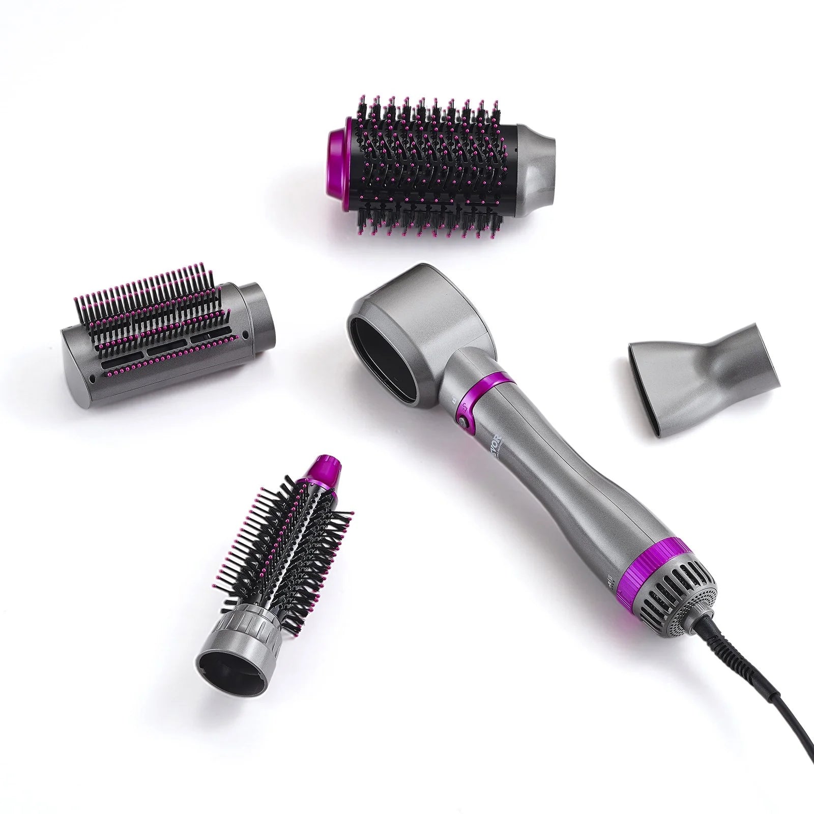 Vevor 5-in-1 Hair Dryer Brush & Styler with Negative Ions
