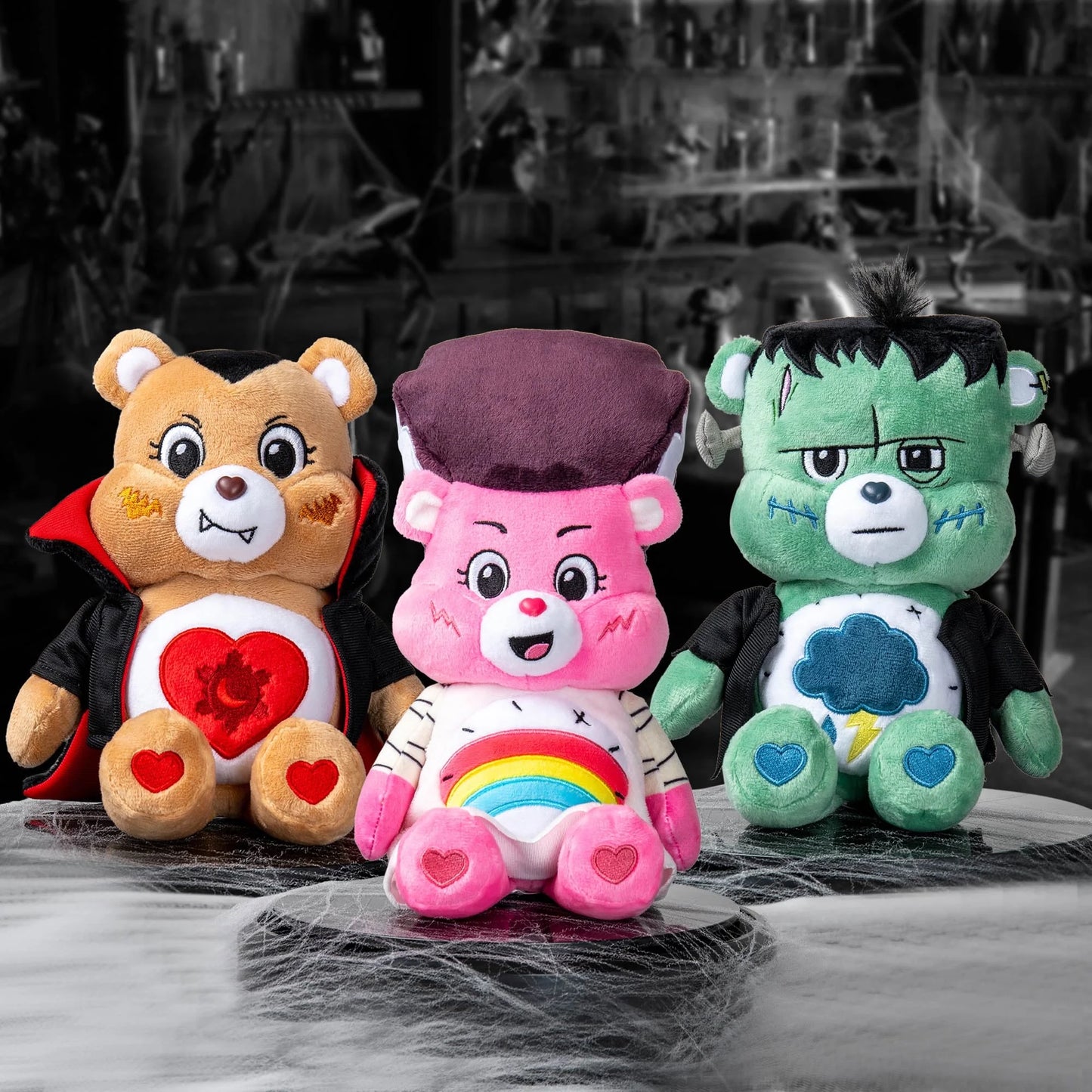 Universal Monsters Fun Plush – Cheer Bear as Bride of Frankenstein
